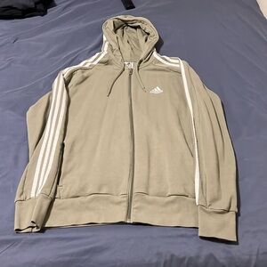 Adidas zip up hoodie